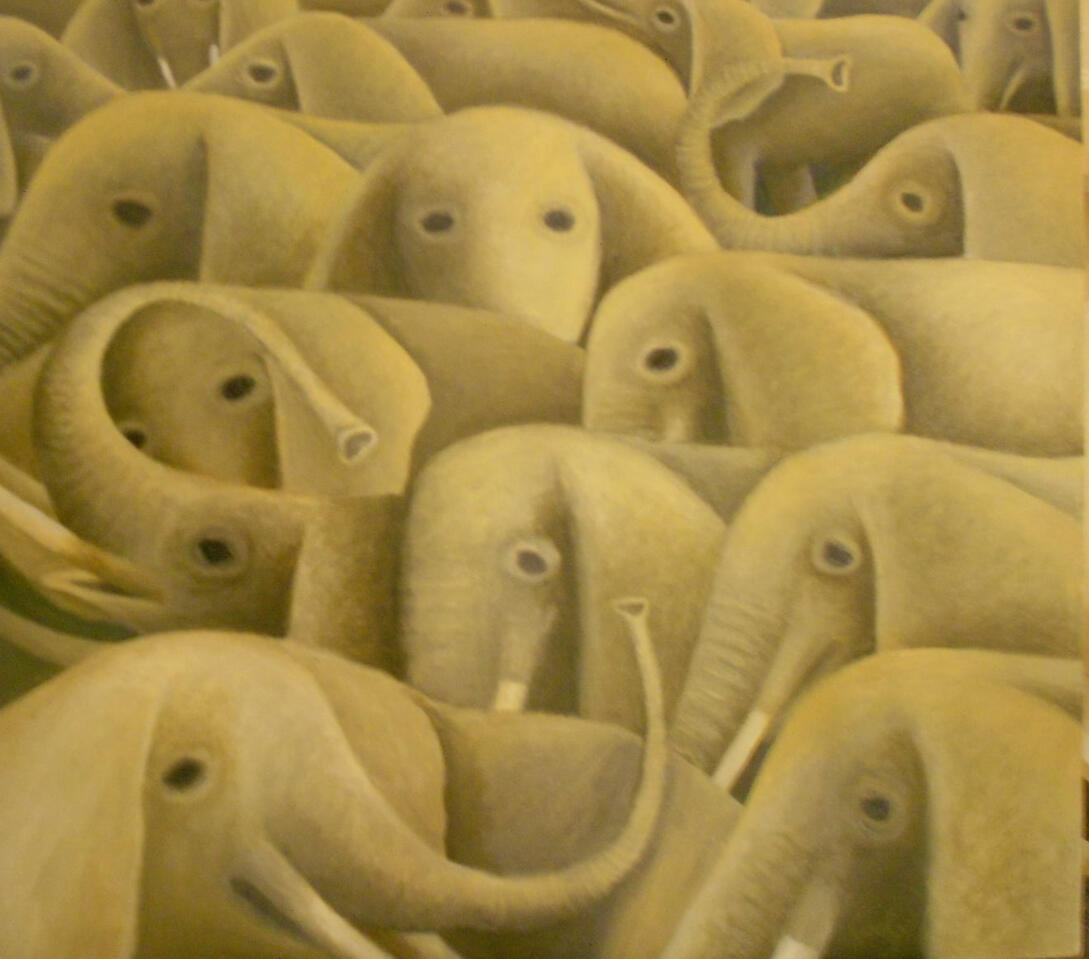 Painting of Elephants
